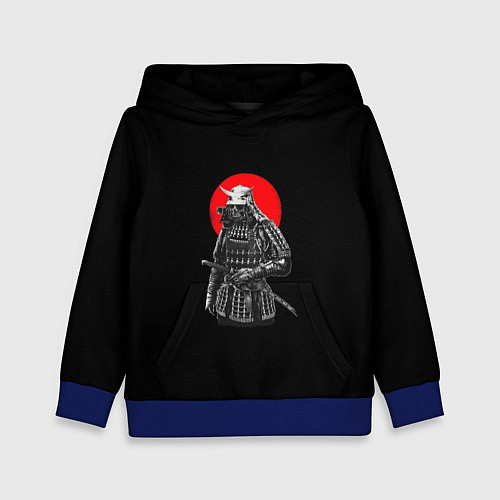 Детская толстовка Воин прошлого / 3D-Синий – фото 1