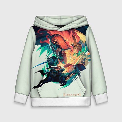 Детская толстовка Elden Ring great runes / 3D-Белый – фото 1