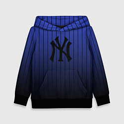 Толстовка-худи детская New York Yankees, цвет: 3D-черный