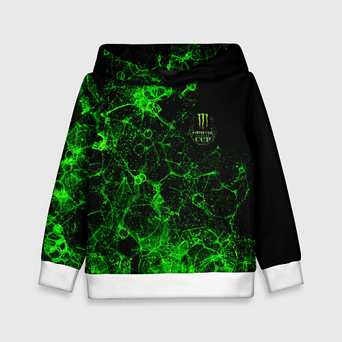 Детская толстовка Monster energy cup / 3D-Белый – фото 1