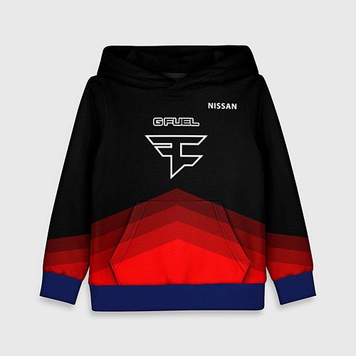 Детская толстовка Форма FaZe Clan / 3D-Синий – фото 1