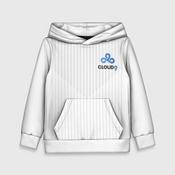 Детская толстовка Cloud9 white