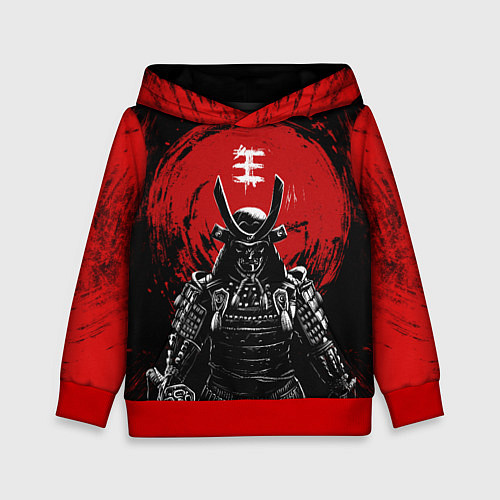 Детская толстовка Bloody Samurai / 3D-Красный – фото 1