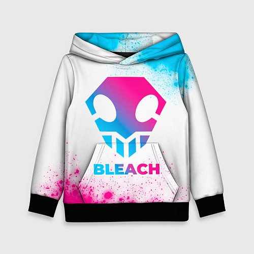 Детская толстовка Bleach neon gradient style / 3D-Черный – фото 1