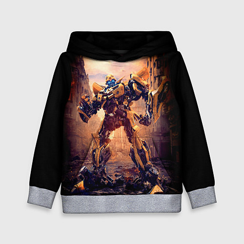 Детская толстовка Трансформеры: Бамблби / 3D-Меланж – фото 1