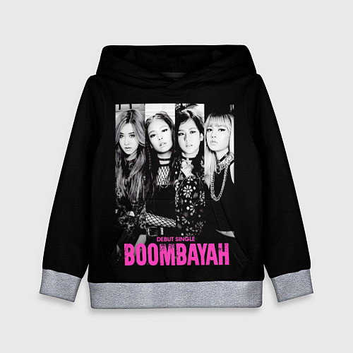 Детская толстовка Blackpink Boombayah / 3D-Меланж – фото 1