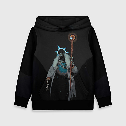 Детская толстовка Опасный Лич / 3D-Черный – фото 1