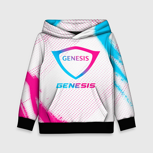 Детская толстовка Genesis neon gradient style / 3D-Черный – фото 1