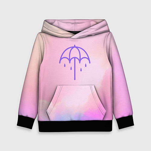 Детская толстовка Bring Me The Horizon Umbrella / 3D-Черный – фото 1