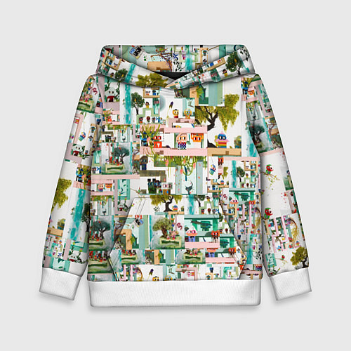 Детская толстовка NFTcity / 3D-Белый – фото 1