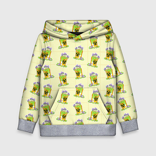 Детская толстовка Токсичный бак / 3D-Меланж – фото 1