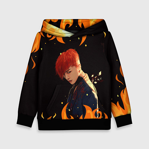 Детская толстовка G-Dragon BigBang / 3D-Черный – фото 1