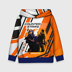 Толстовка-худи детская CS 2 Asiimov, цвет: 3D-синий