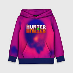 Толстовка-худи детская Hunter х Hunter anime, цвет: 3D-синий