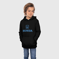 Толстовка-худи детская Honda sport japan, цвет: 3D-черный — фото 2