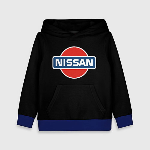 Детская толстовка Nissan auto / 3D-Синий – фото 1