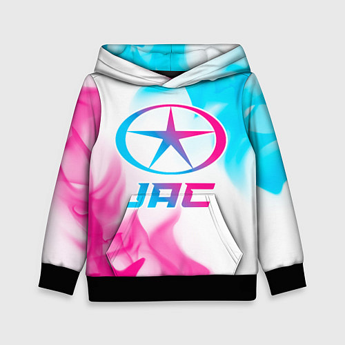 Детская толстовка JAC neon gradient style / 3D-Черный – фото 1