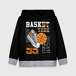 Детская толстовка Basketball New York