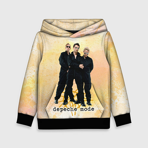 Детская толстовка Depeche Mode - Universe band / 3D-Черный – фото 1