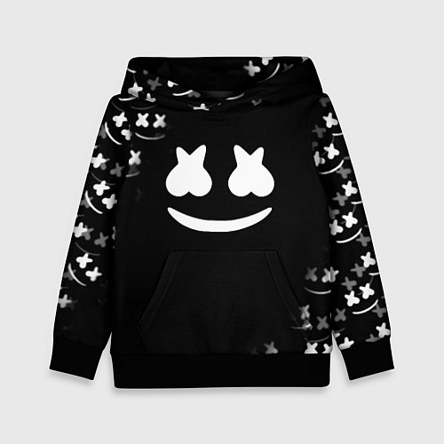 Детская толстовка Marshmello black collection / 3D-Черный – фото 1