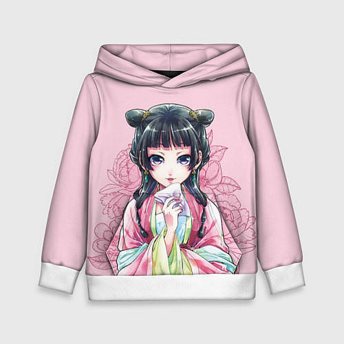 Детская толстовка Маомао - Монолог фармацевта / 3D-Белый – фото 1