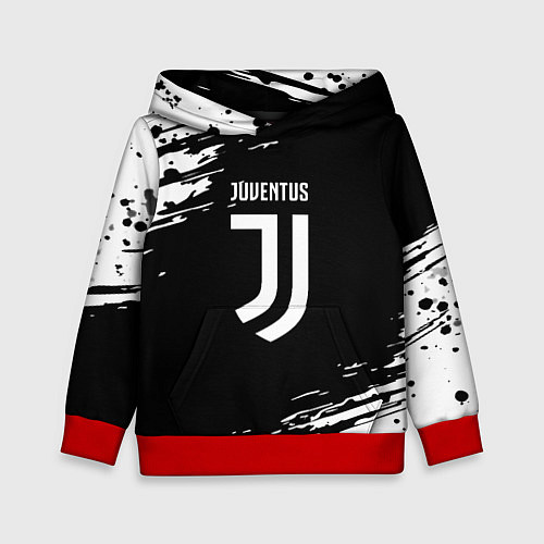 Детская толстовка Juventus спорт краски / 3D-Красный – фото 1