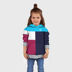 Толстовка-худи детская FIRM как в 90х, цвет: 3D-меланж — фото 2