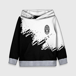 Детская толстовка Juventus black sport texture