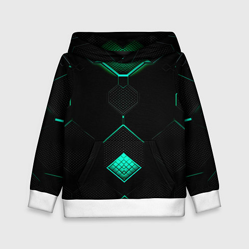 Детская толстовка Доспехи будущего / 3D-Белый – фото 1