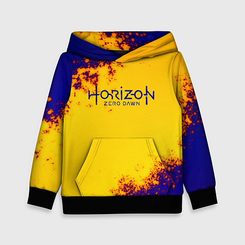 Детская толстовка Horizon zero dawn alloy grunge metal / 3D-Черный – фото 1