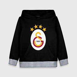 Толстовка-худи детская Galatasaray logo fc, цвет: 3D-меланж