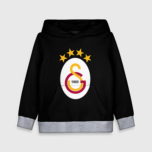 Детская толстовка Galatasaray logo fc / 3D-Меланж – фото 1