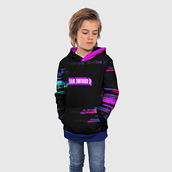 Толстовка-худи детская Team Fortress 2 киберпанк стиль, цвет: 3D-синий — фото 2