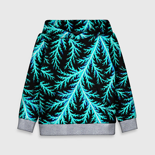 Детская толстовка Разряды электричества Tie Dye / 3D-Меланж – фото 1