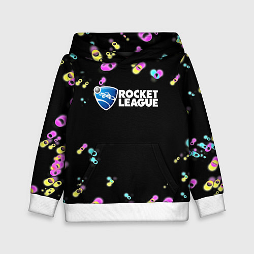 Детская толстовка Rocket League game / 3D-Белый – фото 1