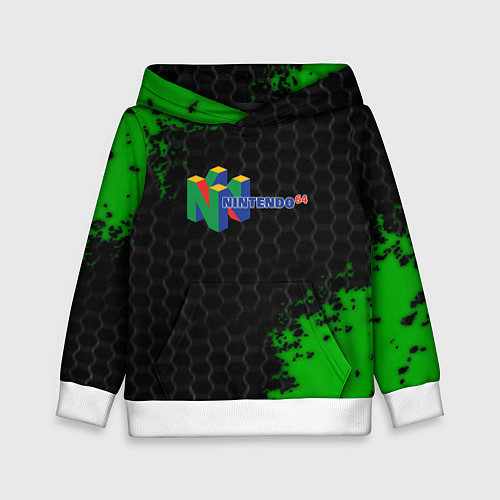Детская толстовка Nintendo 64 броня / 3D-Белый – фото 1