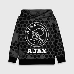Толстовка-худи детская Ajax sport на темном фоне, цвет: 3D-черный