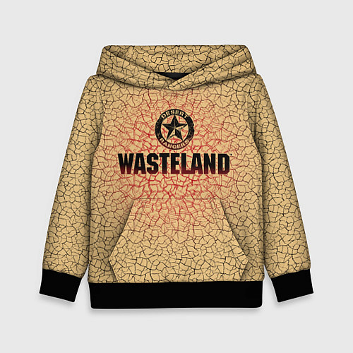 Детская толстовка Wasteland со значком рейнджера / 3D-Черный – фото 1