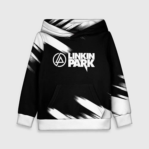 Детская толстовка Linkin park рок бенд краски / 3D-Белый – фото 1