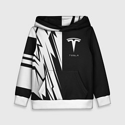 Детская толстовка Tesla - carbon texture