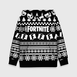 Детская толстовка Fortnite epic games pattern