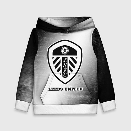 Детская толстовка Leeds United sport на светлом фоне / 3D-Белый – фото 1