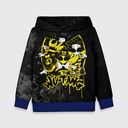Толстовка-худи детская Wu tang killa bees, цвет: 3D-синий