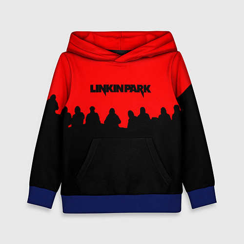 Детская толстовка Linkin park rock team / 3D-Синий – фото 1