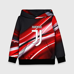 Толстовка-худи детская Juventus geometry sport line, цвет: 3D-черный