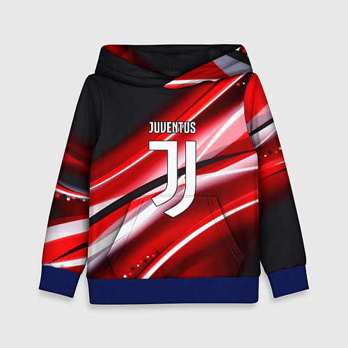 Детская толстовка Juventus geometry sport line / 3D-Синий – фото 1