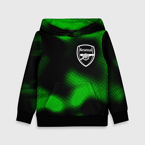 Детская толстовка Arsenal sport halftone / 3D-Черный – фото 1