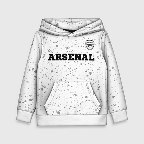 Детская толстовка Arsenal sport на светлом фоне посередине / 3D-Белый – фото 1