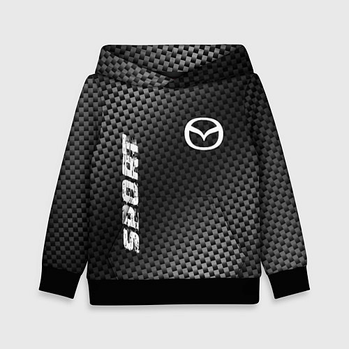 Детская толстовка Mazda sport carbon / 3D-Черный – фото 1
