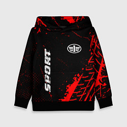 Детская толстовка FAW red sport tires